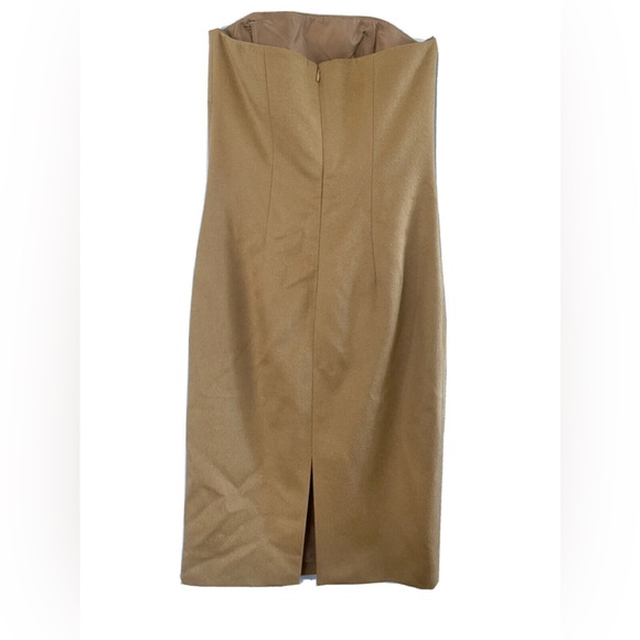 MICHAEL.KORS/.Strapless.SILK.DRESS - Picture 4 of 13